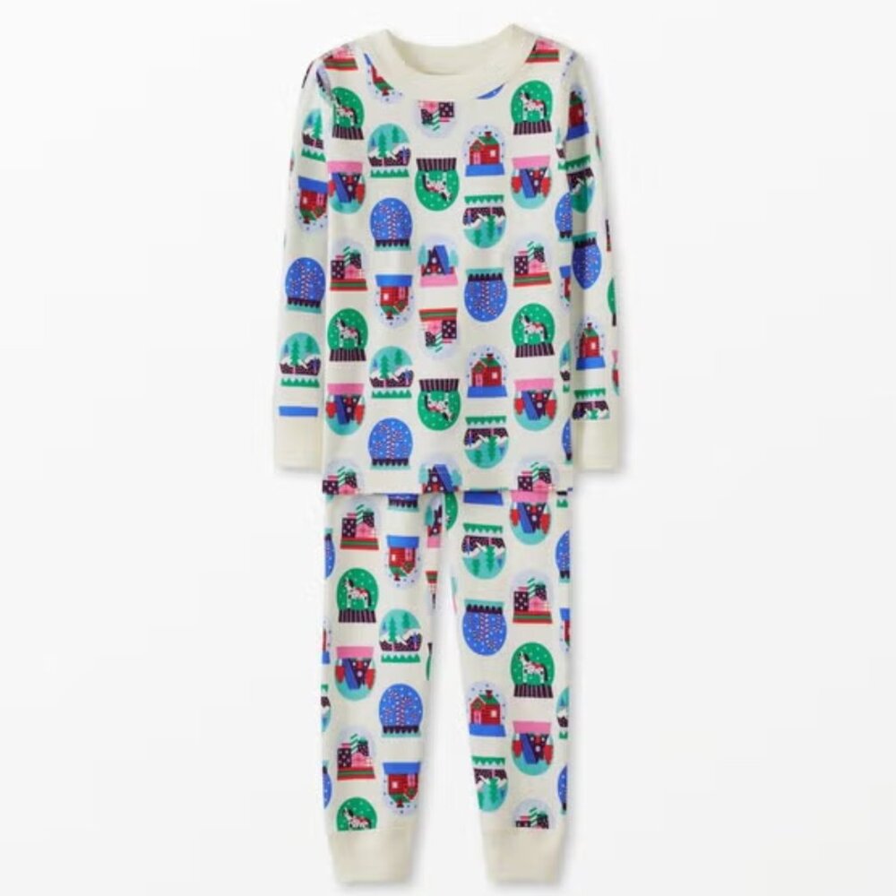 Hanna Andersson Hygge Snowglobes Holiday PJs